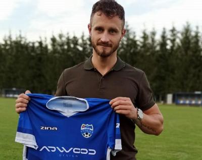 Paweł Dziedzic występował będzie w okręgówce rzeszowskiej (fot.Wisłok Wiśniowa/facebook)