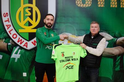 Wojciech Muzyk to najnowszy bramkarz Stalówki (fot. Stal Stalowa Wola)