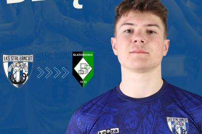 Kacper Kołodziej znów zagra w Błażowiance Błażowa! (fot. SPEC Stal Łańcut/facebook)