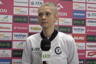 Sonia Kubacka liczy na taki sam doping kibiców w kolejnych meczach! (fot. własne)