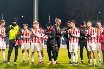 Resovia podzieliła się punktami z Wisłą Płock w pierwszym meczu rundy (fot. fot. Paweł Golonka/Resovia)
