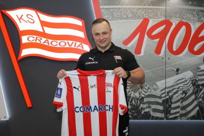 Dawid Kroczek trenerem rezerw Cracovii (fot. cracovia.pl)