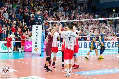 Rzeszowianie nie dali rady ekipie z Częstochowy. Fot. Piotr Gibowicz.
