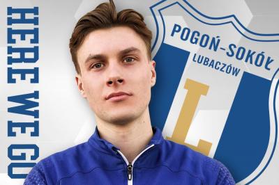 Mateusz Jezierski nowym zawodnikiem Pogoni-Sokoła Lubaczów (fot. Pogoń-Sokół Lubaczów)