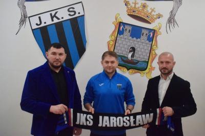 Krzysztof Pietluch nowym piłkarzem JKS-u Jarosław (fot. Dominik Budzowski/JKS Jarosław)