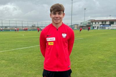 Gracjan Czapniewski (Resovia) znalazł się w kadrze reprezentacji Polski U-16 (fot. Resovia)