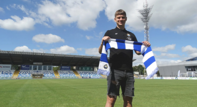 Dawid Tkacz nowym zawodnikiem Stali Mielec (fot: Stal Mielec)