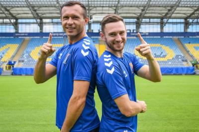 Rafał Król i Michał Król przedłużyli kontrakty z Motorem Lublin (fot. Motor Lublin)