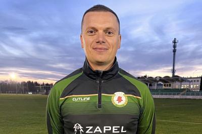 Krzysztof Szpond został nowym trenerem Izolatora Boguchwała (fot. Izolator Boguchwała)