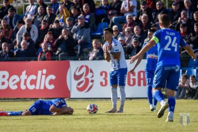Sandecja Nowy Sącz pokonała Pogoń-Sokół Lubaczów w meczu 14. kolejki 3 ligi gr. IV (fot. Pogoń-Sokół Lubaczów)