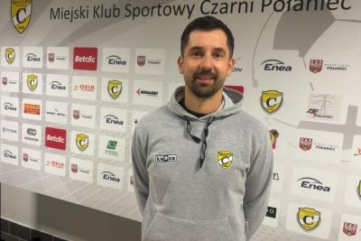 Maciej Witek nowym trenerem Czarnych Połaniec (fot. Czarni Połaniec)