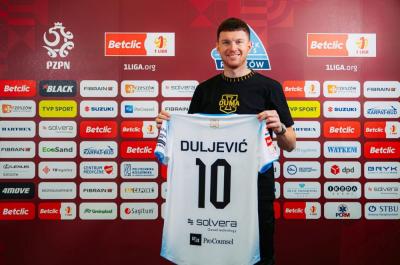 Haris Duljević nowym piłkarzem Stali Rzeszów (fot. Stal Rzeszów)