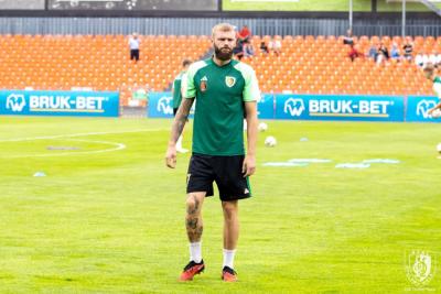 Dominik Jończy może zostać nowym zawodnikiem Resovii (fot. Daniel Tracz/ Stal Stalowa Wola)