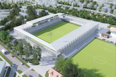 Koncepcja Stadionu Miejskiego (fot. samorzad.gov.pl)