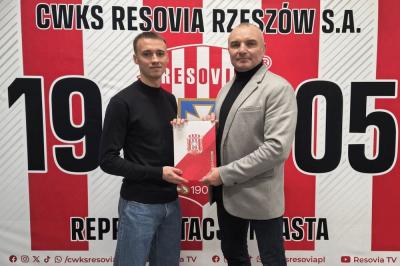 Dominik Banach został wypożyczony do Resovii (fot. Resovia)