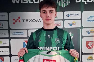Szymon Panasiuk wypożyczony do Wisłoki Dębica (fot. Wisłoka Dębica)