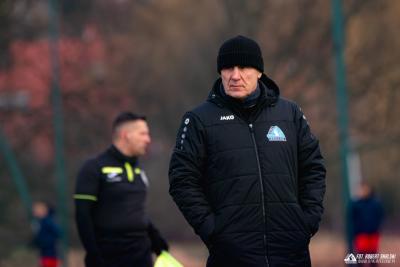 Na zdjęciu Marek Zub, trener Stali Rzeszów (fot. Robert Skalski/ Stal Rzeszów)