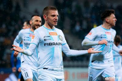 Piłkarze Stali Rzeszów w najlepszej jedenastce kolejki (fot. Robert Skalski/Stal Rzeszów)