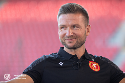 Widzew Łódź zwolnił trenera Daniela Myśliwca (fot: Marcin Bryja/Widzew Łódź)