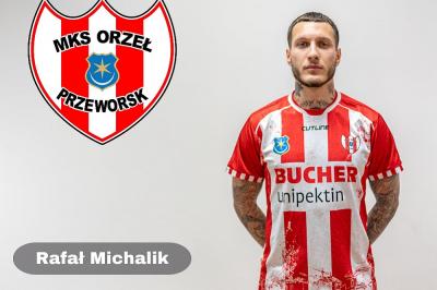 Rafał Michalik rundę wiosenną spędzi w Orle Przeworsk! (fot. Orzeł Przeworsk)