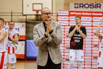 Grzegorz Sowa odszedł z Zarządu Resovia Basketball S.A. (fot. Resovia Rzeszów Koszykówka_