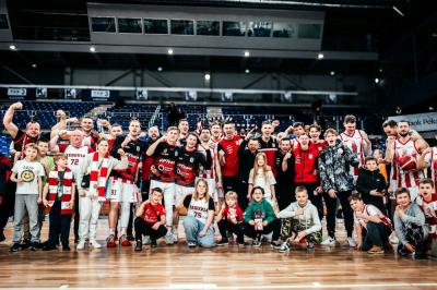 OPTeam Energia Polska Resovia zwycięska w ostatnim meczu na Podpromiu!  (fot. Resovia Rzeszów Koszykówka)