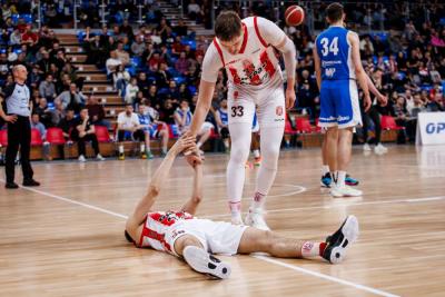 Resovia przegrała z WKS Śląskiem II Wrocław (fot. Resovia Rzeszów Koszykówka)