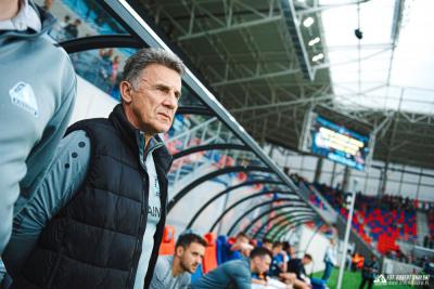 Na zdjęciu Marek Zub, trener Stali Rzeszów (fot. Robert Skalski/Stal Rzeszów)