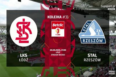 WIDEO: ŁKS Łódź - Stal Rzeszów 5-0 [SKRÓT MECZU]