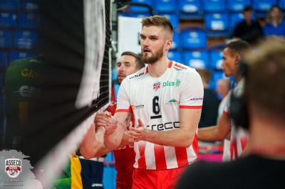 Karol Kłos kończy przygodę w Asseco Resovii Rzeszów (fot. Asseco Resovia)