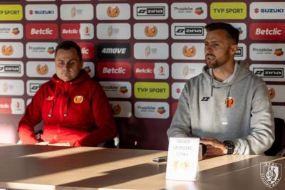Grzegorz Szoka nie jest już trenerem Znicza Pruszków. W piątek mecz ze Stalówką (fot. Daniel Tracz/ Stal Stalowa Wola)