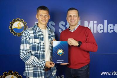 Kamil Odolak nowym piłkarzem FKS Stali Mielec (fot. FKS Stal Mielec)
