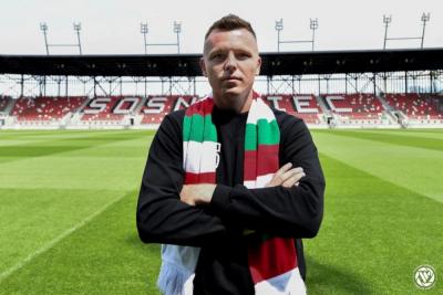 Mateusz Matras nowym piłkarzem Zagłębia Sonsowiec (fot. Zagłębie Sosnowiec)