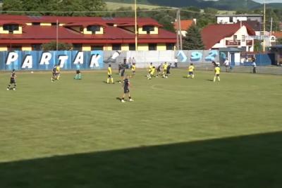Drybling Krystiana Wachowiaka przyniósł trzeciego gola. Fot. TV StarMedia.