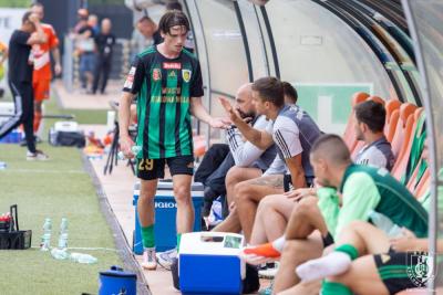 Marcel Ruszel nie będzie dłużej piłkarzem Stali Stalowa Wola (fot. Daniel Tracz/ Stal Stalowa Wola)