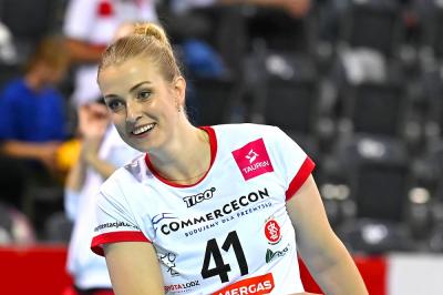 Natalia Mądrzyk ne będzie dłużej grać w ŁKS-ie Commercecon Łódź! (fot. archiwum)