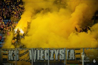 Wieczysta Kraków wciąż nie zdecydowała kto będzie nowym szkoleniowcem. (fot. Ewa Michalik)
