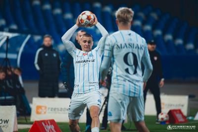 Patryk Warczak wzbudza zainteresowanie klubów z Ekstraklasy (fot. Robert Skalski/ Stal Rzeszów)