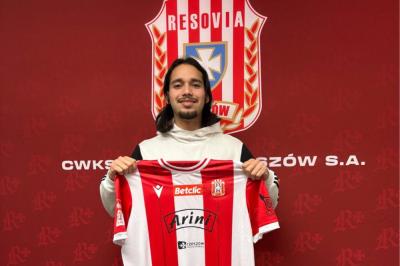 Javier Mateo Ortiz nowym piłkarzem Resovii! (fot. Resovia)
