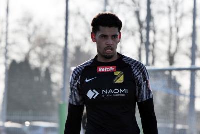 Jacobo Salazar Serna testowany w Naprzodzie Jędrzejów (fot. itvjedrzejow.pl)