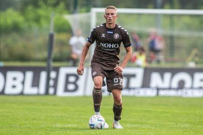 Mateusz Kardas (ostatnio Naprzód Jędrzejów) zostanie nowym piłkarzem Unii Tarnów (fot. Garbarnia Kraków_