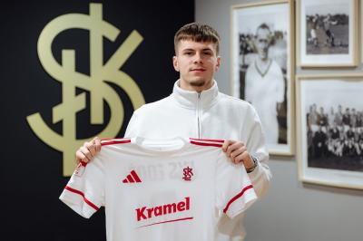 Krystian Wilk w ŁKS II Łódź! (fot. ŁKS Łódź)