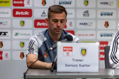 Dariusz Kantor, trener Stali Stalowa Wola (fot. Daniel Tracz / stal1938.pl)
