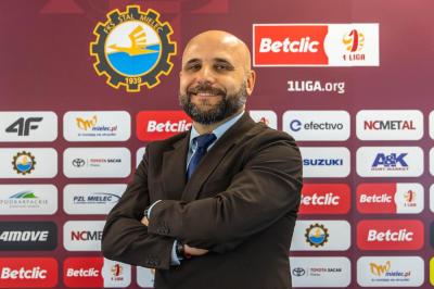 Na zdjęciu Jacek Cyganowski, nowy prezes Stali Mielec (fot. stalmielec.com)