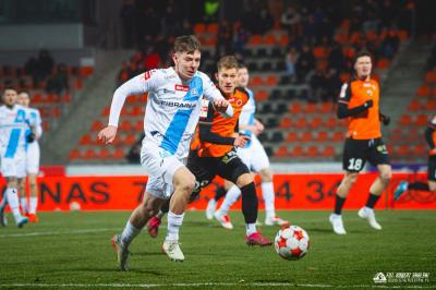 Szymon Łyczko (na zdjęciu) dał Stali Rzeszów najwięcej punktów w klasyfikacji Młodzieżowiec 2.0 (fot. Robert Skalski / stalrzeszow.pl)