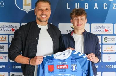 Adrian Kurek dołączył do Pogoń-Sokoła Lubaczów (fot. Pogoń-Sokół Lubaczów)