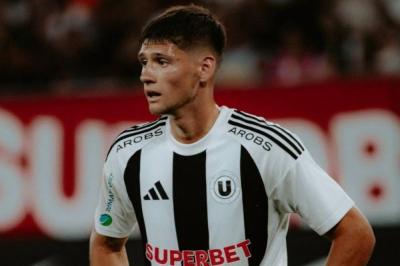 Vladislav Blanuta ma na koncię m.in. grę w rumuńskim FC U Craiova czy też FC Universitatea Cluj. Występował również we włoskiej Peskarze i ostatnio ukraińskim Dynamie Kijów (fot. FC Universitatea Cluj)