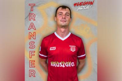 Maksymilian Maik wzmocni Legion Pilzno (facebook.com/KSLegionPilzno)