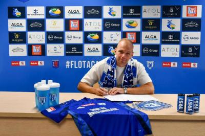 Olaf Nowak nowym zawodnikiem Floty Świnoujście (fot. Flota Świnoujście)