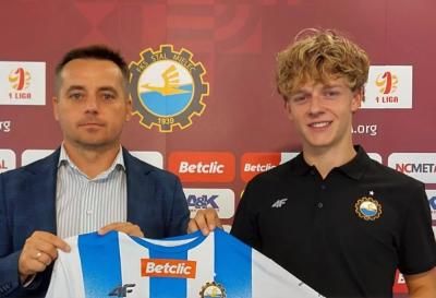 Tymoteusz Gmur został nowym zawodnikiem Stali Mielec (fot. Stal Mielec)